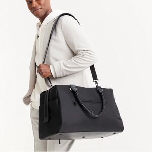 BEIS Black Duffel Bag Modern Design
